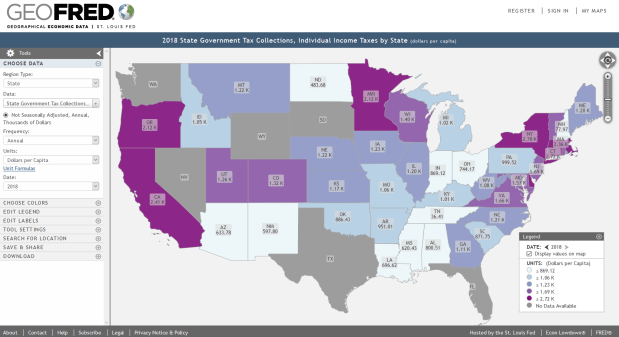 GeoFRED - State Income Tax