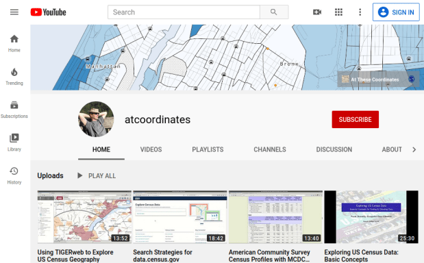 atcoordinates YouTube Channel
