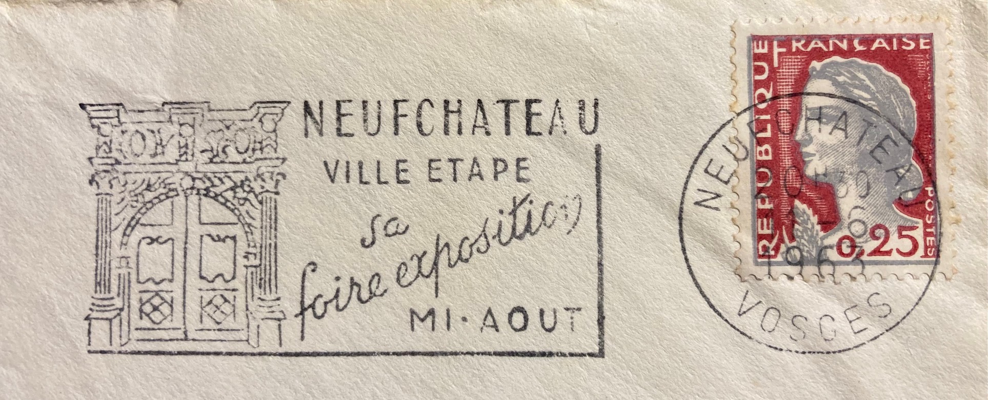 France Neufchateau postmark