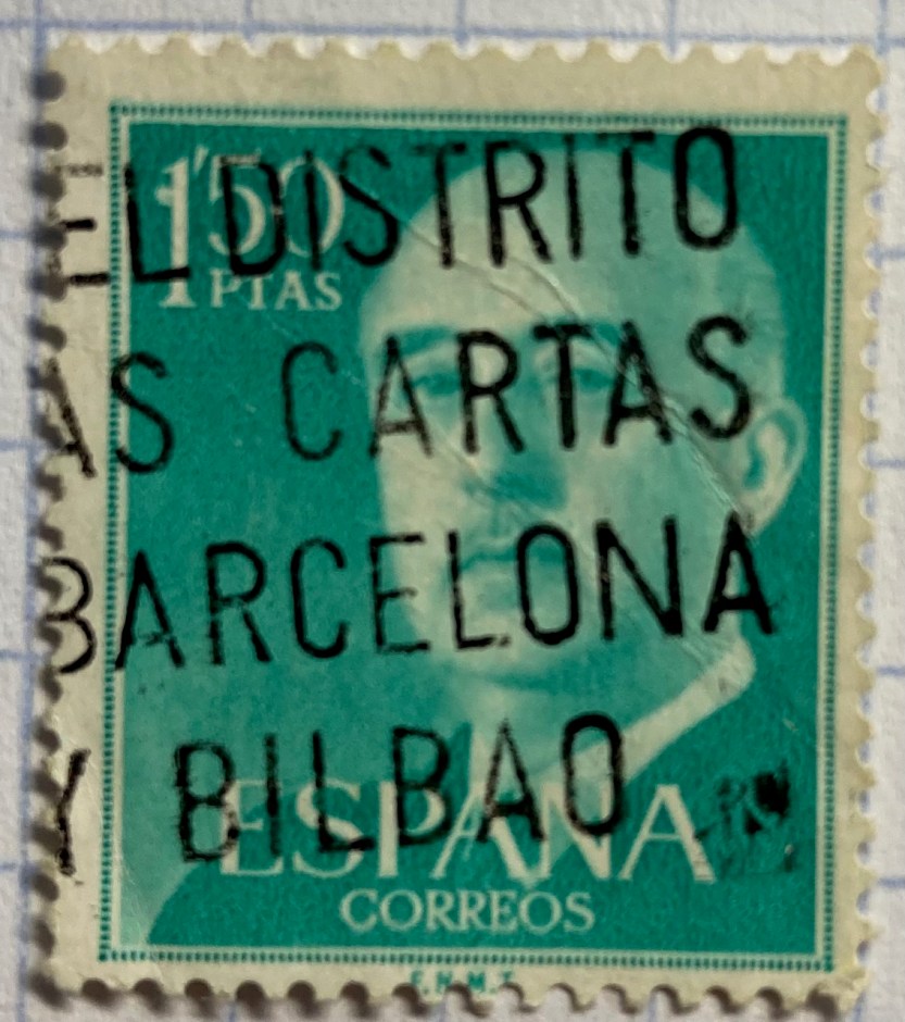Spain Franco stamp