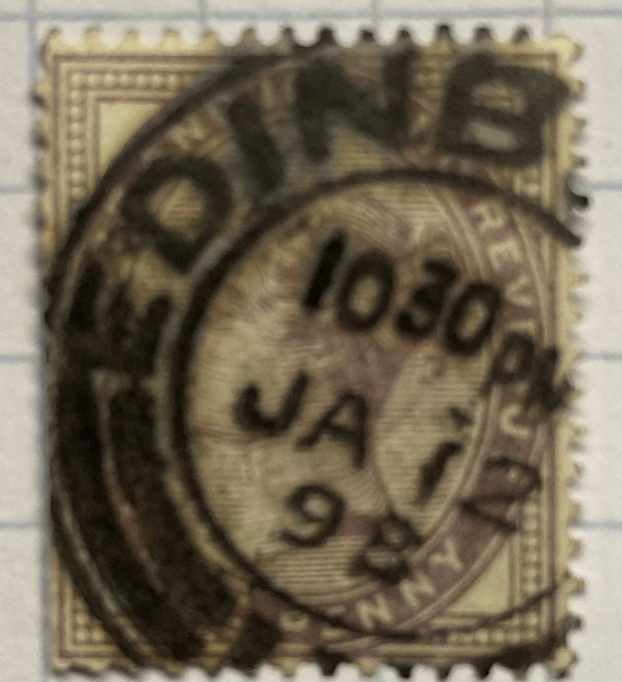 Scotland 1890s postmark