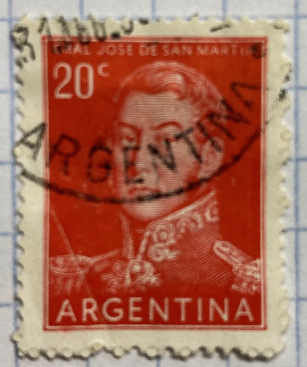 Argentina postmark
