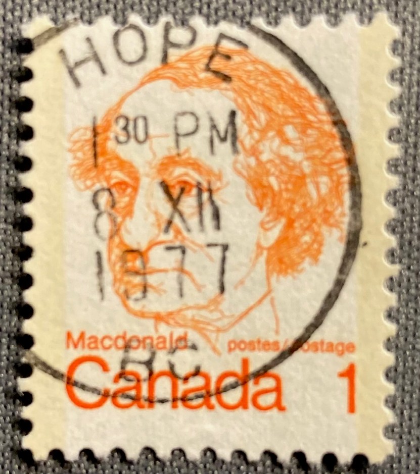 Canada 1970s postmark
