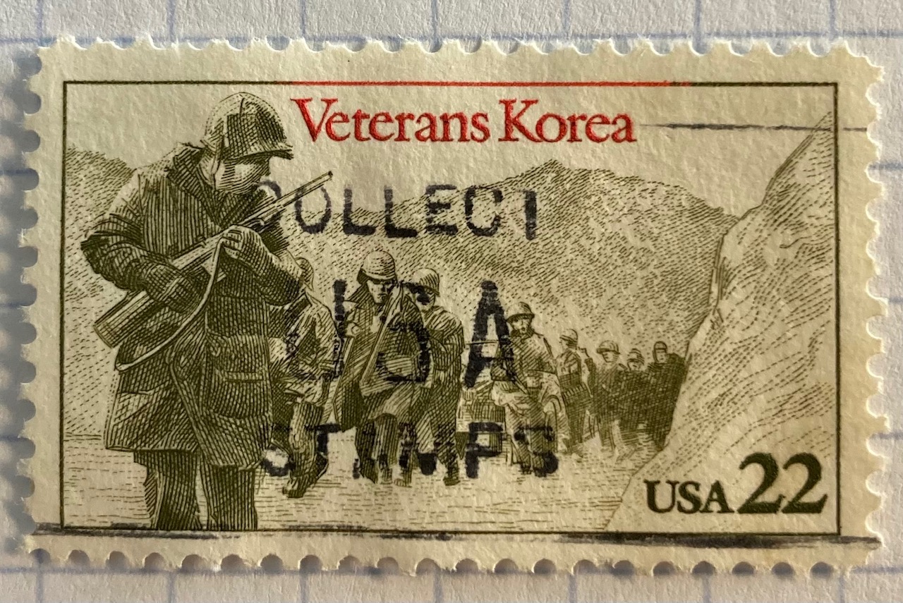 US Korean Veterans stamps