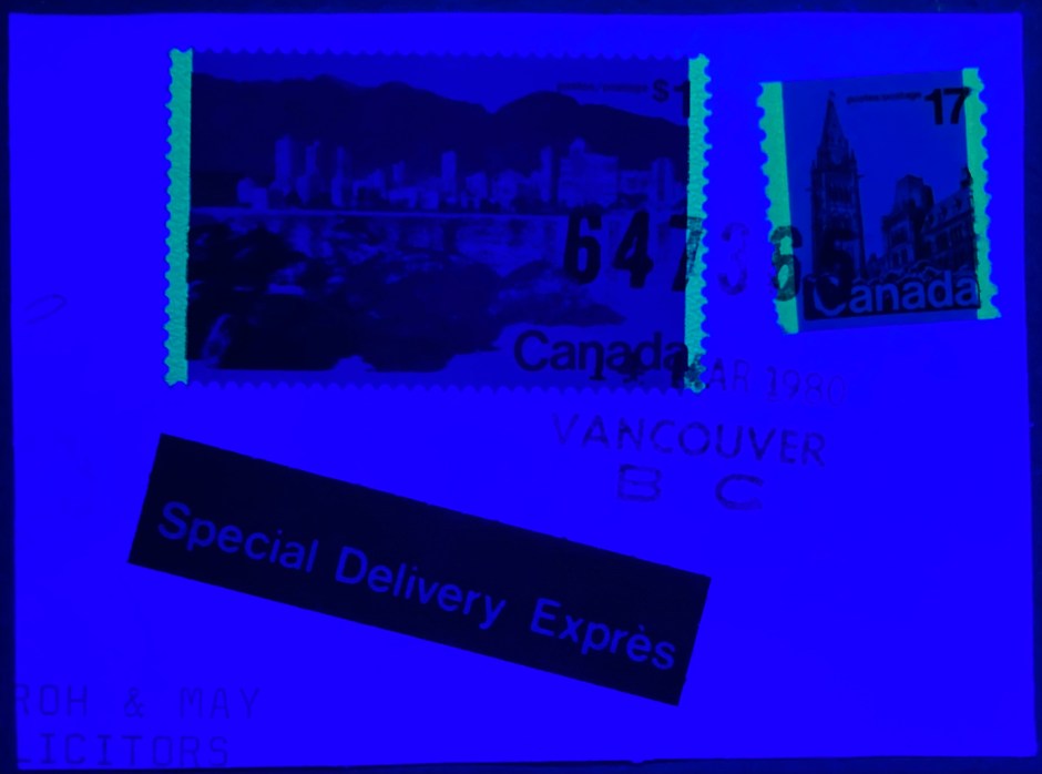 Vancouver Stamp UV