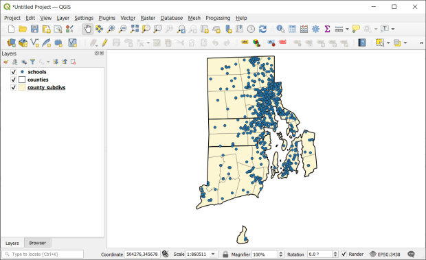 QGIS Interface